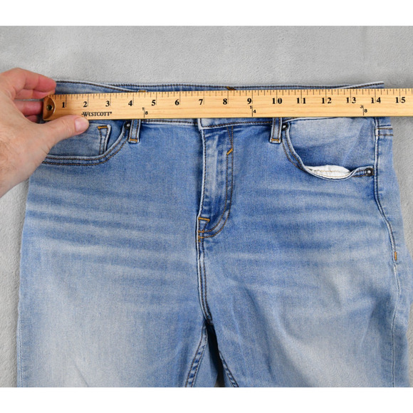 VIGOSS Jeans Womens 30 (29x27) Marley Blue Denim Skinny Stretch - Picture 9 of 11